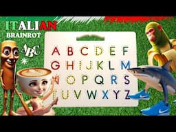 Italian ABC with Magnatab - Learn all about Italian Animals 🇮🇹 Tralalero Tralala