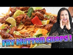 Fry Masaledar Mutton Chops ek Naye Andaaz Mein Recipe in Urdu Hindi - RKK