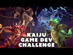4 Game Devs, 4 Kaiju Games in Unity and Unreal Engine - Synty Art Pack Challenge