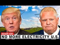 Canada SHOCKING Threat to Cut Off Electricity to U.S. in Response to Trump’s 50% Tariff
