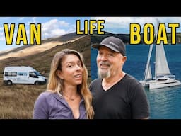 We TRADED OUR $1,000,000 SAILING YACHT for a $20k CAMPERVAN in New Zealand