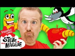 Historia mágica de frutas + MÁS para niños con Steve and Maggie Español Latino
