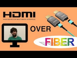 FINALLY Sending Raw HDMI over Standard Networking Fiber
