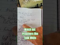 WATCH OUT TODD WHITE AND....