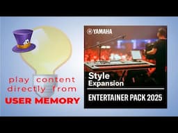 Entertainer Pack 2025 - play content directly from USER memory (without installation through YEM)