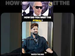 😳Pitbull bhaaji naal Mulaakaat #podcast #amanaujla #comedy