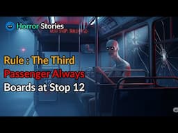 The Third Passenger Always Boards at Stop 12. |creepypasta