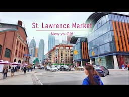 Biggest Food Market in Toronto - New St Lawrence Market North and Old St Lawrence Market