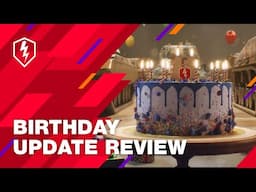 WoT Blitz. Birthday Update Review: Nostalgic maps, events, gifts & birthday celebration!