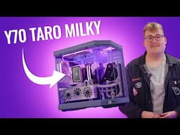 Hyte Y70 Worth The Upgrade? Purple PC Build in the Taro Milk Case 💜