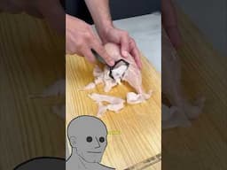Peeling Chicken from @amazeglaze0