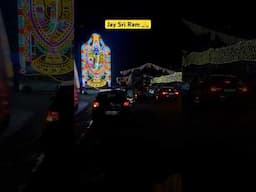Jay Shree Ram #jayshreeram #ramnavami #ramnavmi #banglore #lighting #ram