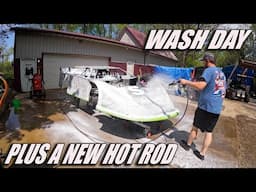 Wash Day & Longhorn Trip. The guys try to use a camera!!