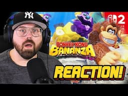 Donkey Kong Bananza Trailer Reaction | Nintendo Switch 2