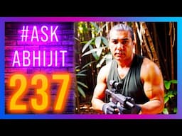 #AskAbhijit 237: Nepal, Immigration Bill, Shahnameh, Trump, Putin, Modi, Oil, Black Holes, Somnath