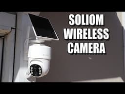 Soliom Wireless Security Camera set with Home Base