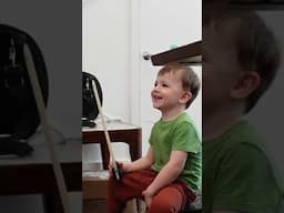 3 year old cellist!  #shorts