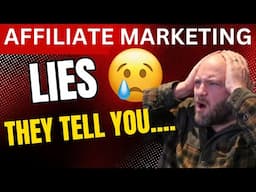 Dramatic TRUTH About Affiliate Marketing - [Gurus Are Full of 💩]