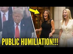 Trump Gets SHAMED by Melania & Ivanka’s COLD MOVE on his BIG DAY