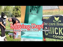 *NEW MOVE-IN DAY FOR THE CHICKS!! READ YOUR HEART & MORE!! #homestead #readyourheart #temu