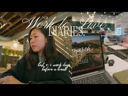 Work to Live Diaries: Last work days before my 2-week trip! Georgetown, Barry's, remote work places