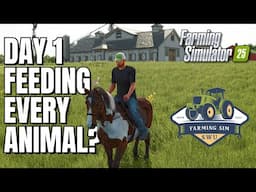 Farming Simulator 25 – Alma Missouri – Day 1 Full Tour + First Harvest