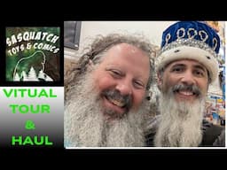 Sasquatch Toys & Comics Virtual Video Tour & Toy Hunt! @SasquatchToysAndComics @Thad111