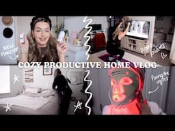 PRODUCTIVE VLOG: Secrets, Home Workouts + New Makeup!