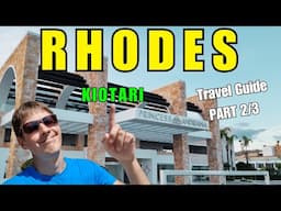 Rhodes 🇬🇷 - FPV Kiotari Travel guide | Hotels | Shopping Areas | Part 2/3