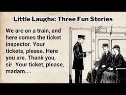 Three Fun Stories ⭐ Learn English Through Stories Level 1 | Improve your English | ESL
