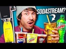 Blind Soda Taste Test - SodaStream vs Bottle vs Fountain