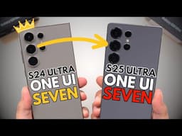 One UI 7 CAMERA BATTLE - Galaxy S25 UItra vs S24 Ultra
