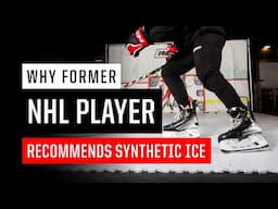 Why Former NHL Player Recommends HockeyShot Synthetic Ice