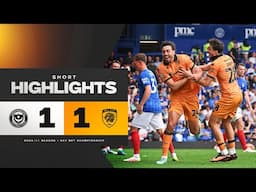 Portsmouth 1-1 Hull City | Short Highlights | Sky Bet Championship