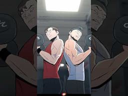 @StudioLKY  x PS Rathour GYM BROS Collab 🔥 #shortvideo #animationvideo #indiananimation