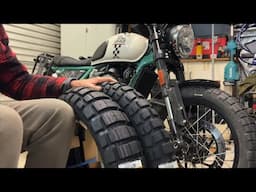 Royal Enfield Bear 650 New Tyres and other mods