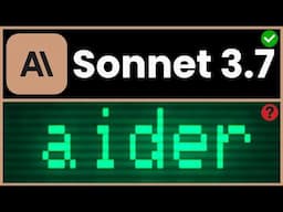 NEW Claude Code Sonnet 3.7 AI Coding Terminal Agent!🤖 Aider Alternative