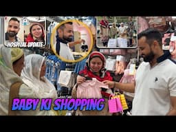 Hospital gaye 🏥 | bohot Zyada pain hai 😢 | baby ki  shopping 🩷💙
