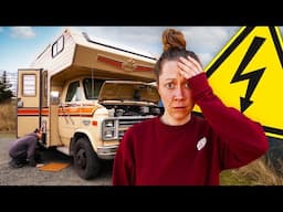 We Blew Up Our Vintage RV's Electrics... TWICE!