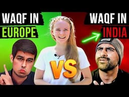 How Europeans handled WAQF vs How India handled WAQF | Sham Sharma | Dhruv Rathee | Karolina Goswami