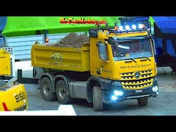 AMAZING SHOW RC TRUCKS ACTION, MINIATUR CONSTRUCTION ZONE MODELLTRUCK SUED 2025 p1