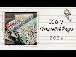 Adult Coloring: Completed Pages May 2024