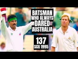 Ijaz Ahmed Takes on Shane Warne and Glenn McGrath With a Superb Hundred at the SCG | Pak vs Aus