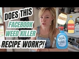 Weed control in the garden (including bindweed!): does the popular DIY recipe work?