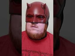 3D Printed Daredevil Cowl from the Netflix series!
