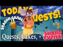 ALL Dailies - Season Candles, Quests, Treasure Cakes, and Shard Event - Vault of Knowledge Mar 28
