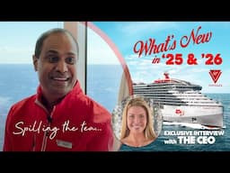 Virgin Voyages CEO SPILLS the TEA! - What's Next in '25 & '26?