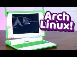 Installing Arch Linux on an OLPC XO-1