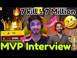 ADMINO Interview after MVP🏆 React on Performance ☠️🥵 Happy for Zap💛