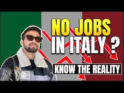 JOB RECESSION IN ITALY 🇮🇹 || CHALLENGES TO FIND JOBS AFTER STUDIES  || #studyinitaly #workinitaly